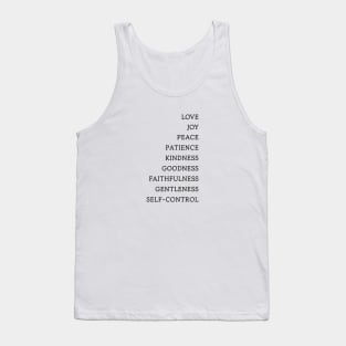 Fruit of the Spirt, Galatians 5:22 Tank Top